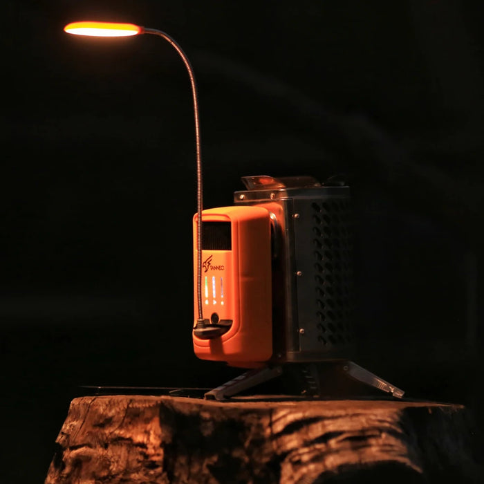 Outdoor Camping SmokeFree  Portable Power Generating Furnace Hiking Picnic Burners Machine USB Rechargeable Firewood Stove