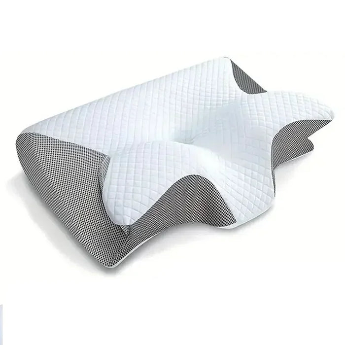 2025 Deep Sleep Pillow Horn Butterfly Pillow Neck Pillow Sleeping Pillow Slow Rebound Memory Cotton Pillow Cervical Spine Pillow