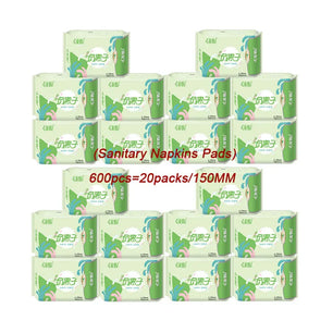 600pcs/20packs Anion Menstrual Pad Sanitary Towels Panty Liners For Women Health Care Feminine Hygiene Product Towels Cotton Pad