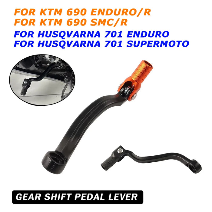 For KTM 690 SMC R Motorcycle Accessories Gear Shifter Shift Pedal Lever For Husqvarna 701 SUPERMOTO ENDURO SM 2022 Motocross
