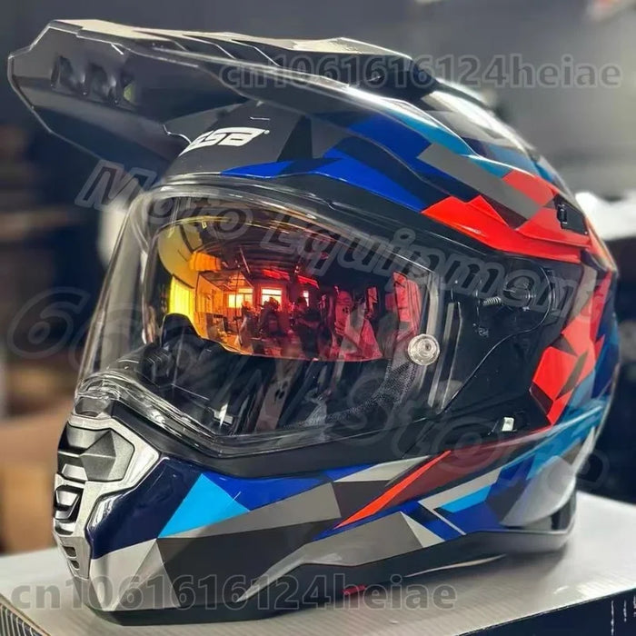 Original GSB XP-22 Professional motocross Racing Helmets Motorcycle Full Face Modular Helmets ECE Approved casco moto