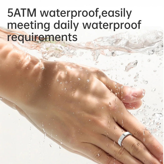 2025 New Health Smart Ring For Android IOS BT Call Heart Rate Blood Pressure Monitor 5ATM Waterproof Men Women Christmas Gifts