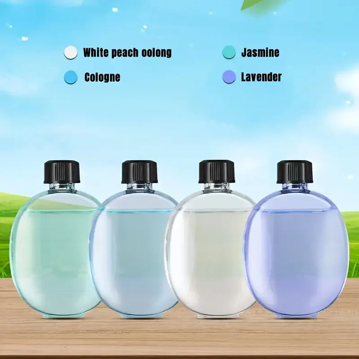 Rechargeable Timer-Controlled Aromatherapy Diffuser Multi-Fragrance Essential Oil Combo Air Freshener Odour Eliminator