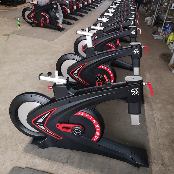 Top Sports Gym Indoor Professional Magnetic Body Fit Exercise Spinning Bike Stable Pedestal Fitness Bicycle Bike For Gym Club