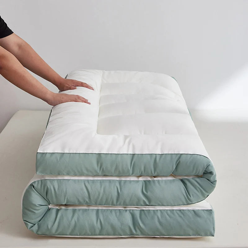 white-against-green