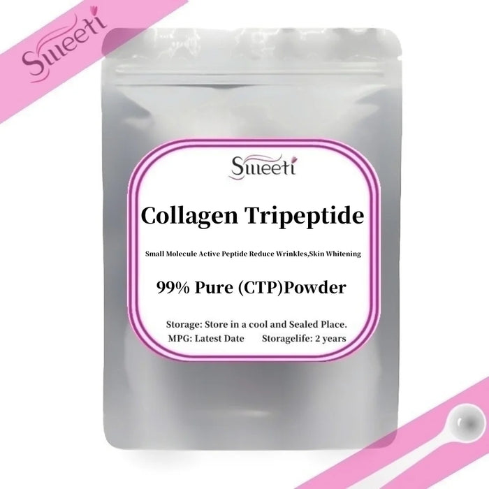 Collagen Tripeptide Powder CTP,Small Molecule Active Peptide Reduce Wrinkles,Skin Whitening and Smooth,Delay Aging