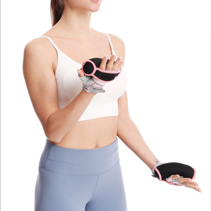 1 Pair Wrist Support Soft Hand Weights - 2/4 LBS Walking Dumbbell for Women & Men - Jogging, Running, Physical Therapy, Aerobics