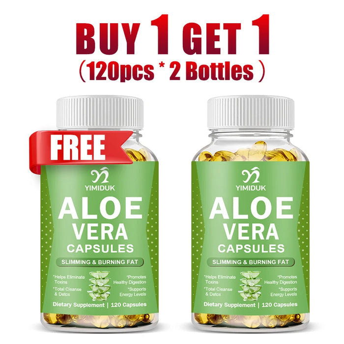Natural Herbal Aloe Vera Supplement, for Promotes Digestive Regularity & Gut Health, Joint Comfort & Function, Gluten Free