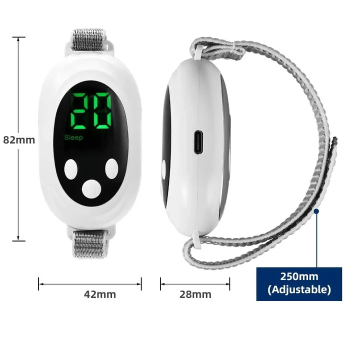 Smart Handheld Wireless EMS Relaxation Device Anti-Anxiety Palm Help Sleep Massager for Body Improved Deep Sleep Aid Instrument