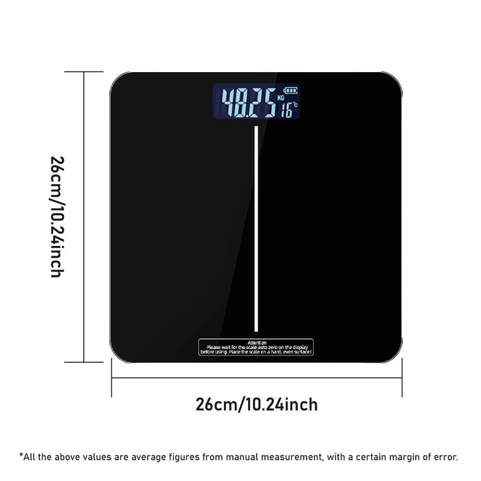 5~180KG Weight Loss Weighing Device LED Display Smart Body Weight Scale Battery Precision Electronic Scale for Home Office Adult