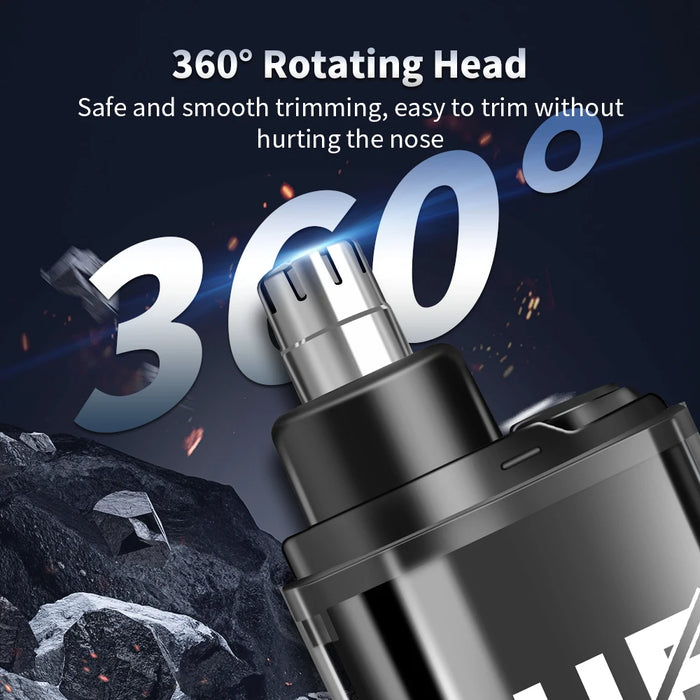 Electric Nose Hair Trimmer Clipper Rechargeable Multi-kinetic Shaving Unisex Automatic Washable Personal Care Appliances