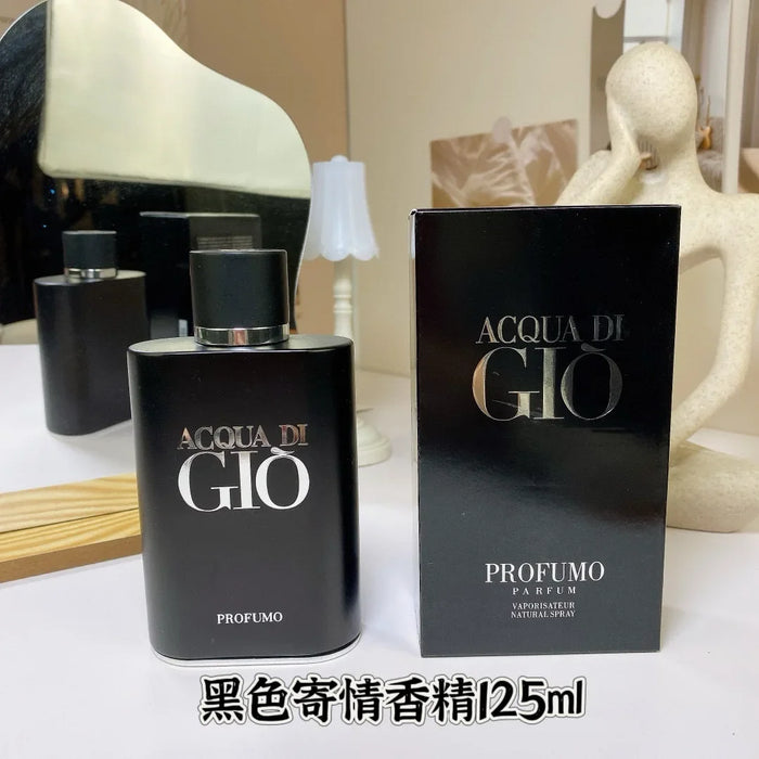 Men‘s Perfume 100/125ML - Fresh Aquatic Citrus, Aromatic Woody Cologne, Long Lasting Clean Scent for Daily Wear, Office & Summer