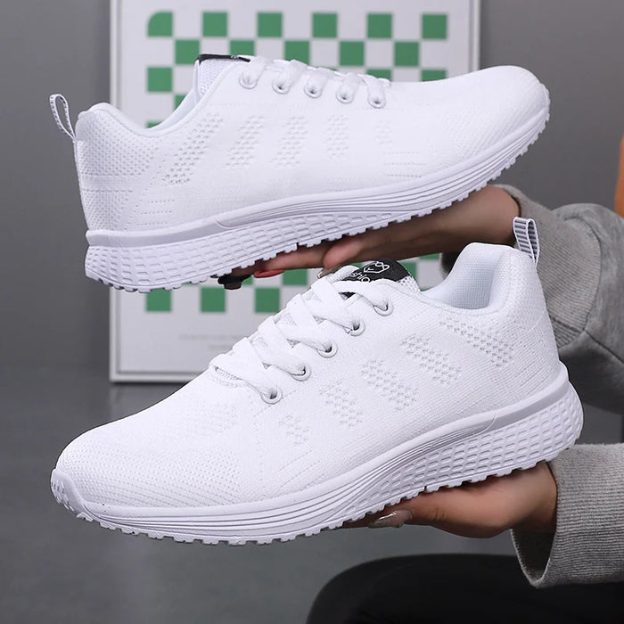 Women Sport Shoes Fashion Platform Sneakers Ladies Spring Winter Flats Running Shoes for Woman 2024