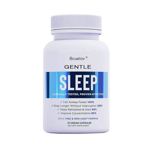 Adult Sleep Supplement Melatonin 5mg, with Magnesium Glycinate, Valerest & Ashwagandha, Helps Relax and Promote Natural Sleep