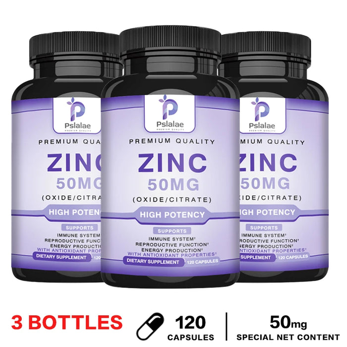 Zinc Supplements - Superior Zinc Absorption Boosts Immune Support, Sleep & Energy, Supports Respiratory Health