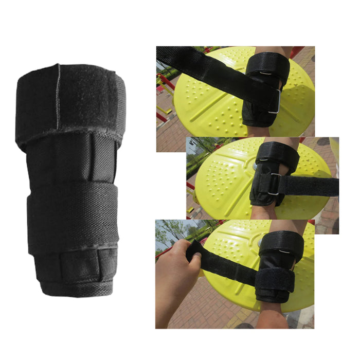 2 Packs  Loading 5/10kg Adjustable Wrist Weighted Oxford Ankle Weighted Exercise Weight Loading Wraps Strength Training (Empty)