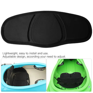 Canoe Seat Backrest Canoe Seat Pad Adjustable Kayak Non slip Canoe Seat Backrest Comfortable Pad Black Canoe Seat Backrest