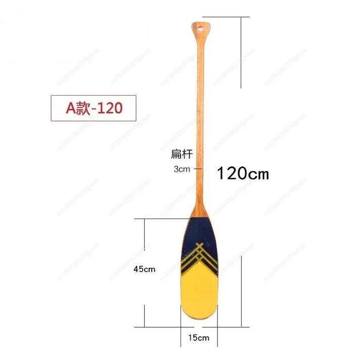 120cm  decoration wooden rowing boat oars canoe paddle