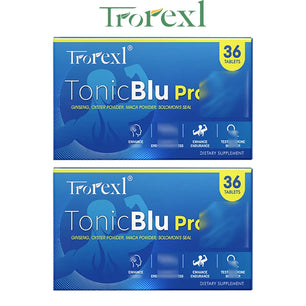 Natural Oyster & Ginseng Blue Pills Male Enhancing Supplement Support Energy & Stamina 36-360 Tablets