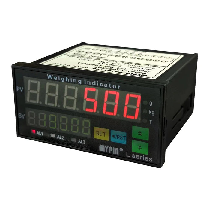 MYPIN Weighing Controller  6-LED High-Precision Digital Display Weight Scale Electronic Weighing Meter LH86-IRRD 90-260V AC/DC