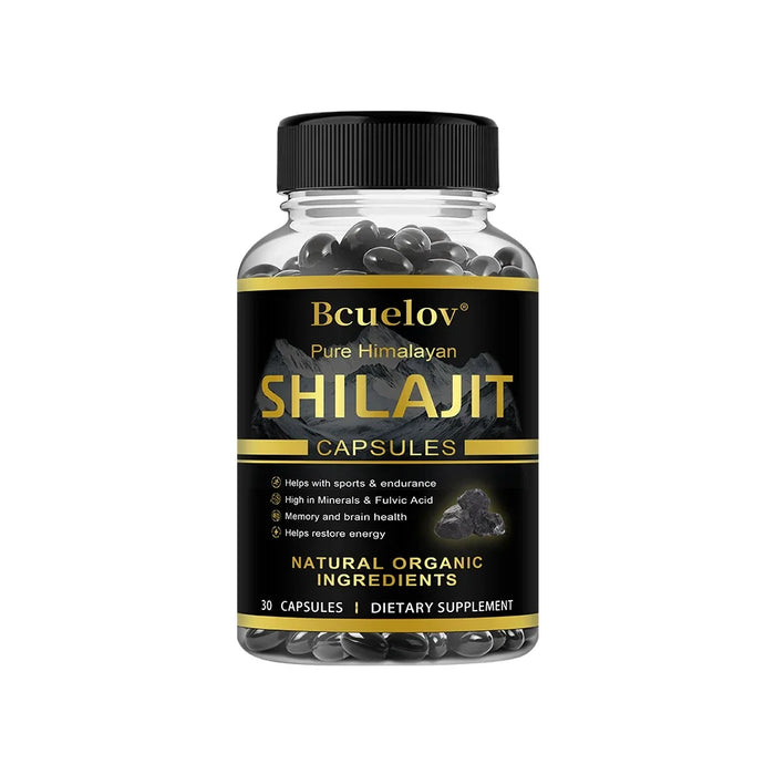 Pure Himalayan Shilajit Supplement with Minerals and Fulvic Acid To Support Performance, Endurance, Memory, and Brain Health