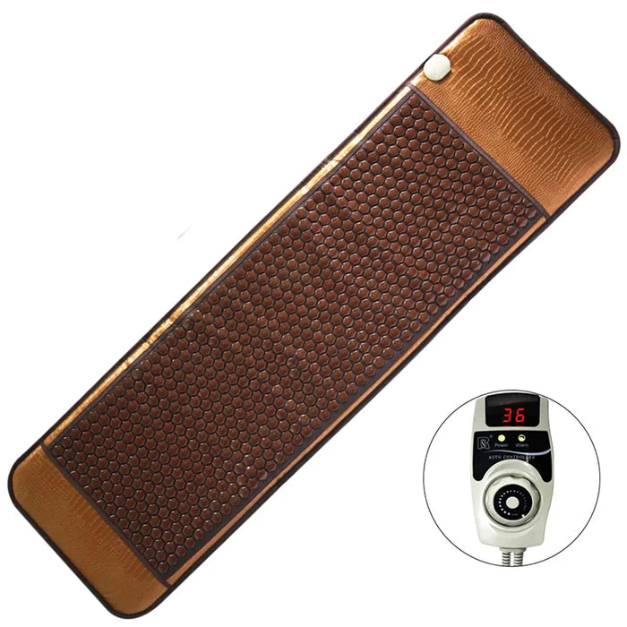 Heating Pad for Back Pain Relief - Electric Heating Mat with Far Infrared Technology Muscle Pain Relief  Germanium Tourmaline