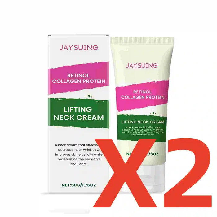 Collagen Neck Cream Anti Aging Reduces Wrinkles Lines Improve Double Chin Sagging Lifts Tightens Brighten Skin Beauty Neck Cream