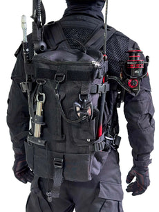 Fishing Backpack, Portable Large Capacity Fishing Gear Bag with Rod Holder, Outdoor Sports Backpack for Fishing Hiking Camping
