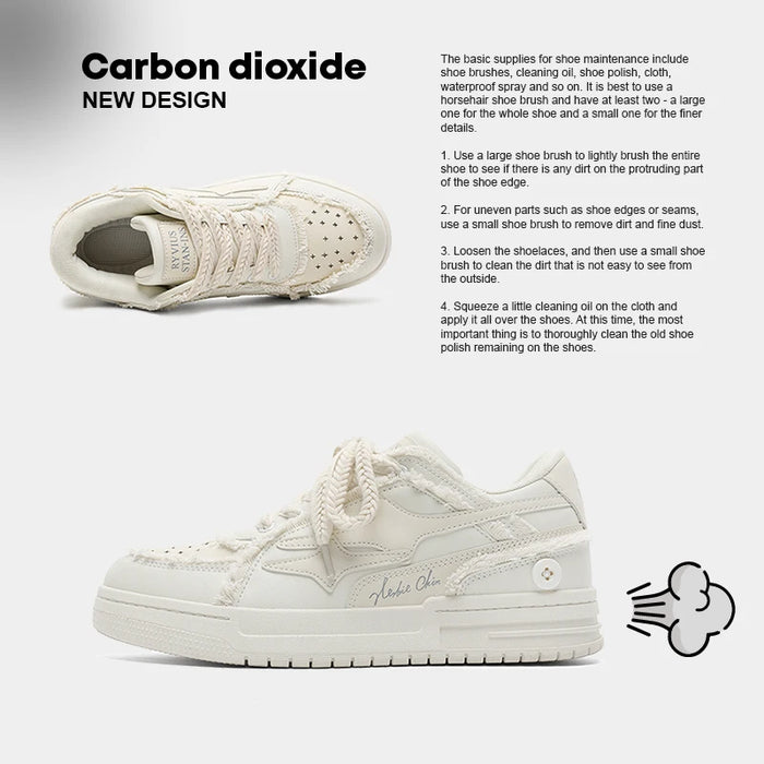 Women Shoes for Men Tennis Retro Punk Canvas Leather Skateboard Shoes Fashion Male Sneakers Couple Outdoor Sport Casual Shoe