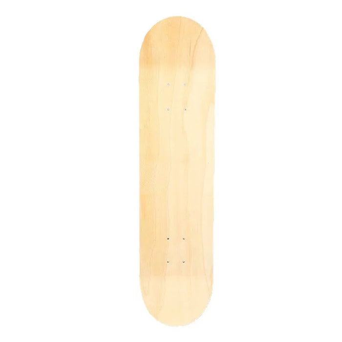 Kids DIY Blank Paintable Skateboard Deck Maple Double Kick Creative Art Party Activity Skate Board  Grip Longboard Skateboard