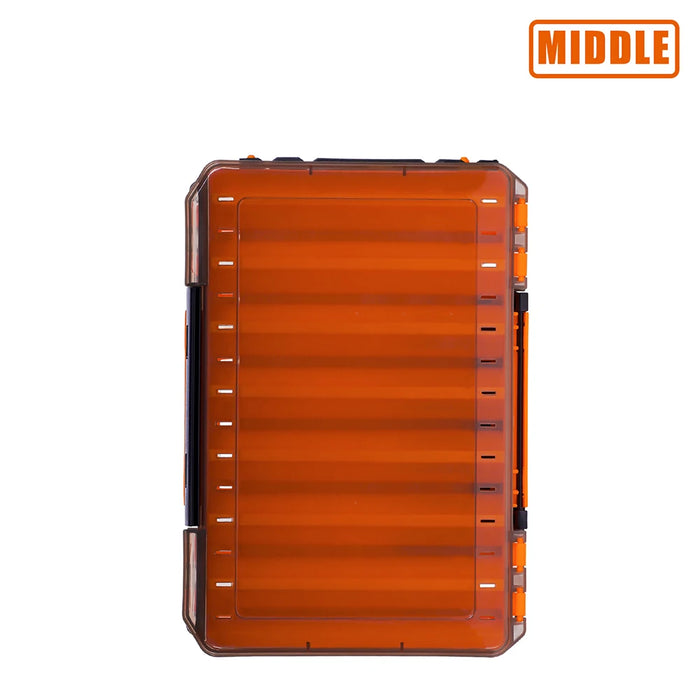 CAZULO Convenient portable double-sided fishing bait, fishing gear accessories storage box, container storage rack