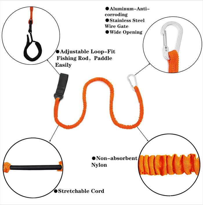 1pcs Canoe Accessories Lashing Rope OARS Throw Rope Fumble Rope Assault Boat Foot Rope Canoe Safety Rope