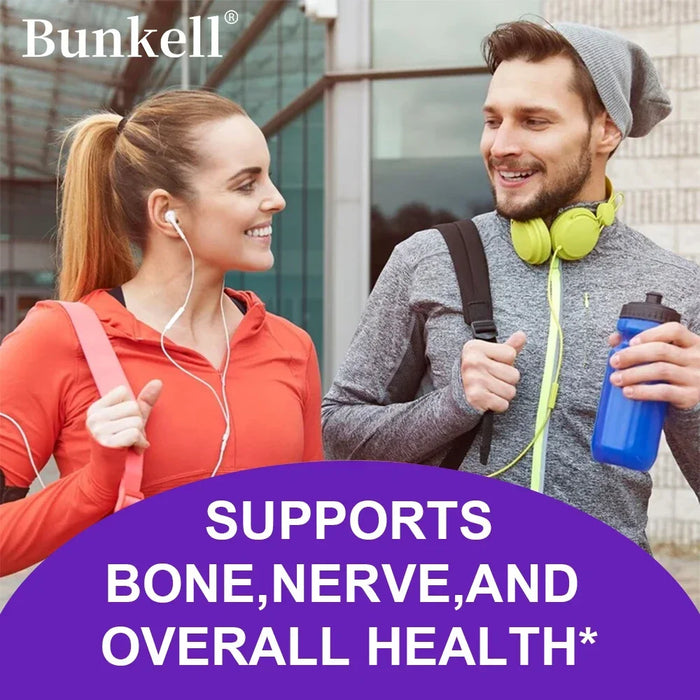 Zinc + Magnesium Supplement, Strong Bones, Teeth, Heart, Nerves, Enhance Immunity, Support Bone Density and Muscle Health