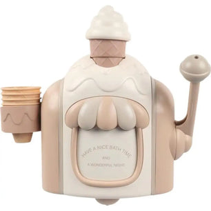Bath Toy Portable Ice Cream Foam Maker Bath Bubble Toy for Boys Girls Birthday Gift Ice Cream Machine Water Bathroom Toy