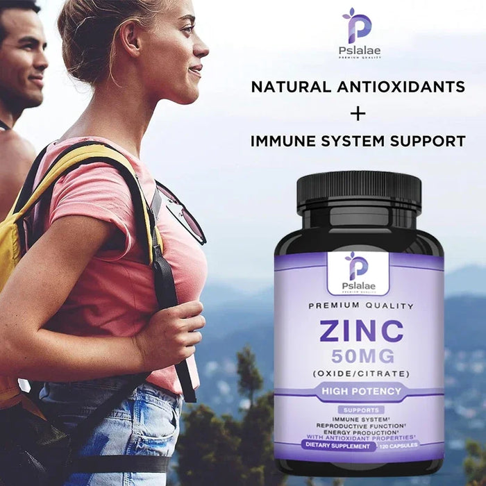 Zinc Supplements - Superior Zinc Absorption Boosts Immune Support, Sleep & Energy, Supports Respiratory Health