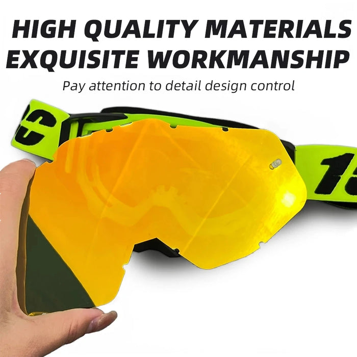 Hot Motorcycle Glasses Men Motocross Goggles Helmet MX Moto Dirt Bike ATV Ski Outdoor Sports Glass Scooter Googles Mask Cycling