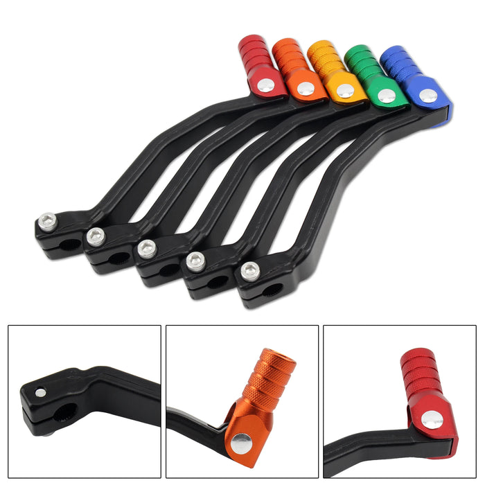 Motocross Motorcycle Gear Shift Lever Folding Aluminum For KTM Suzuki Yamaha Kayo 125 140 150 250cc Motocross Accessories