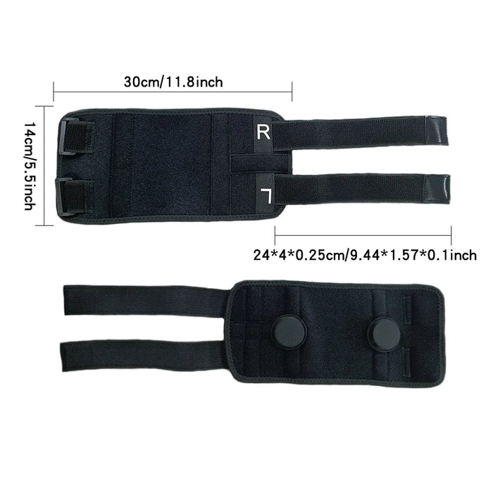 Fit Sciatica/Patella Pain Relief Devices:  – Sciatic Nerve Brace with Dual Pressure Pads Targeted Compression for maximum Relief