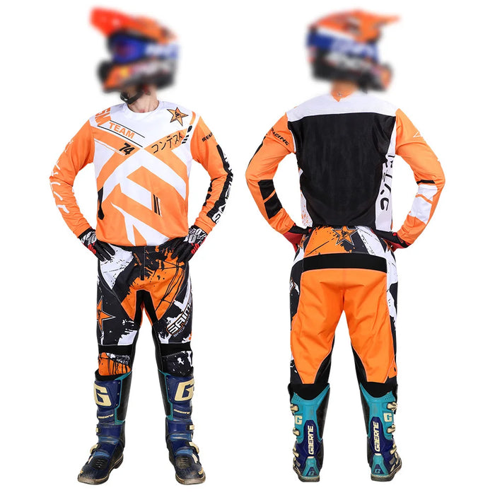 motocross gear set for kids Dirt Bike racing suit boy girl Downhill Jersey Pant Kits Youth children Motorcycle Off-road MX ATV