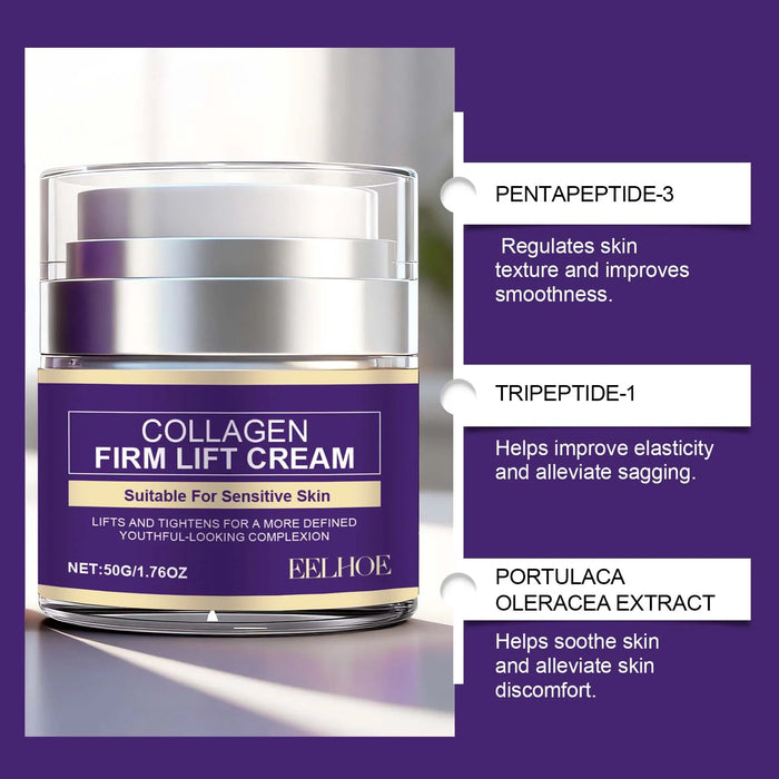 Collagen Firming Cream - A Cream for Deeply Nourishing Skin, Improving Roughness & Enhancing Moisture