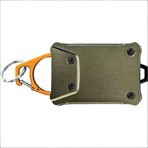 Gear Defender - Compact, Durable Fishing Tether for Freshwater Fishing - Retractable - Premium Fishing Equipment - Flat Sage