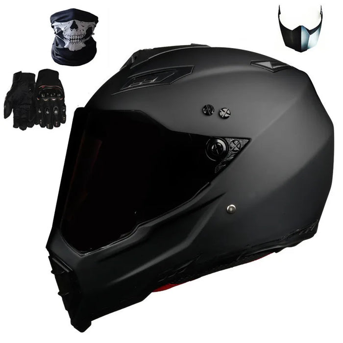 Motocross Helmet Off Road Professional Atv Cross Mtb Dh Racing Motorcycle Dirt Bike Capacete De Moto Casco White CE DOT