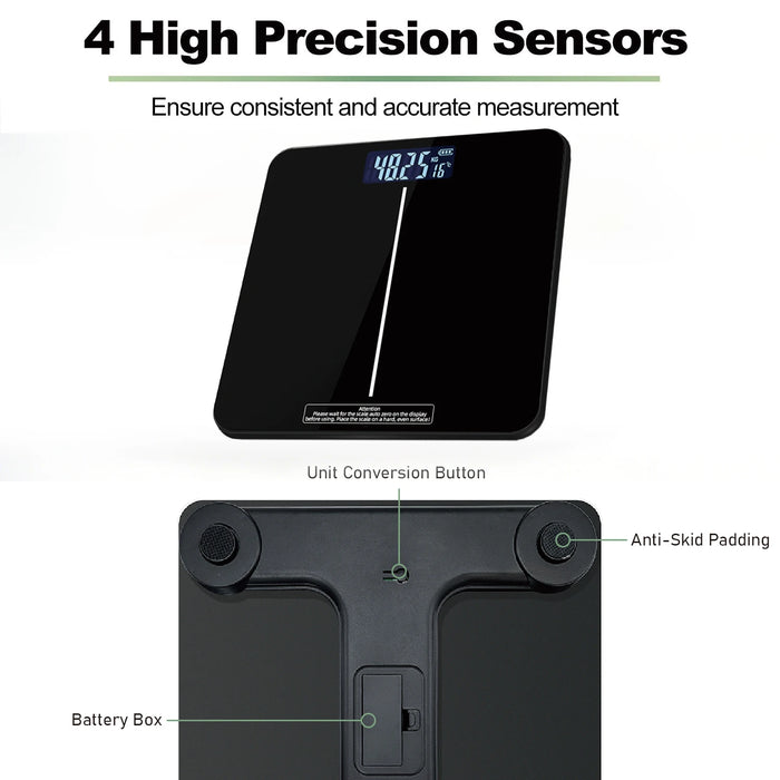 180KG Weight Loss Weighing Device LED Display Smart Body Weight Scale Battery Precision Electronic Scale for Home Office Adult