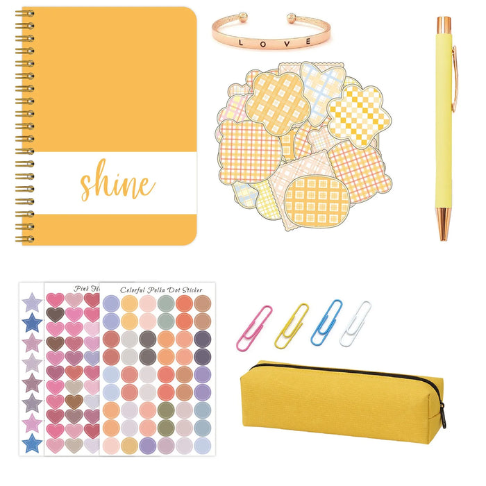 Creative Journal Set DIY Journal Set For Teen Girls Stationery Set Scrapbook And Journal Supplies Set Journal Art Craft Set