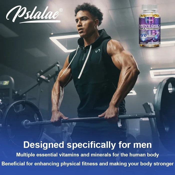 Men's Daily Multivitamin Supplement - for Immunity, Energy and Stamina, Digestion, Skin, and Overall Health