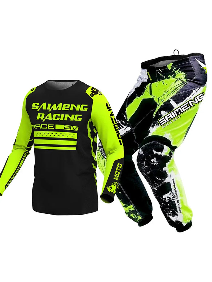 motocross gear set for kids Dirt Bike racing suit boy girl Downhill Jersey Pant Kits Youth children Motorcycle Off-road MX ATV