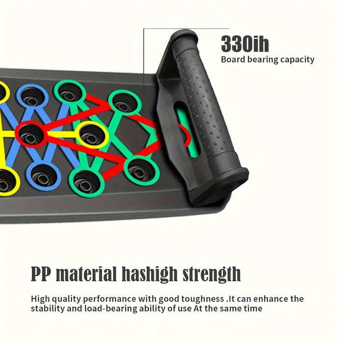 Multifunctional Home Fitness Equipment - Ergonomic Push-Up Training Boards for Chest and Shoulder Strength