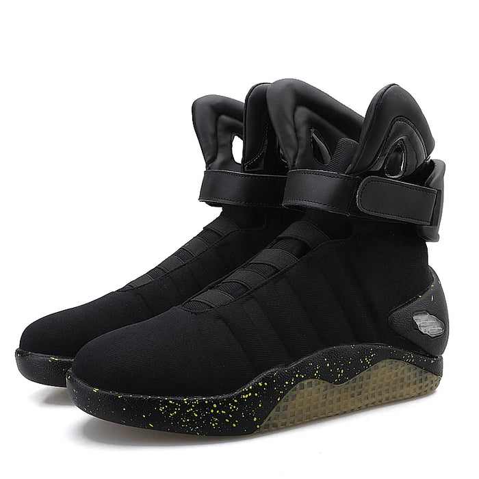 Skateboarding Shoes New Led Boots for Men,Women,Boys and Girls USB Rechargeable Glowing Shoes Man Party Shoes Cool Soldier Boots