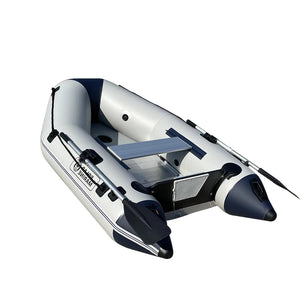 2.7M 4 Person PVC Inflatable Assault Boat Speed Kayak Raft Thickened Wear-resistant Fishing Canoe Aluminum Floor