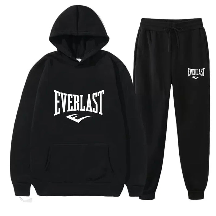 Men's  Sportswear Fitness Gym Clothing Running Set Sportswear Straps Autumn_Winter Hoodie Set New Style clothes for men